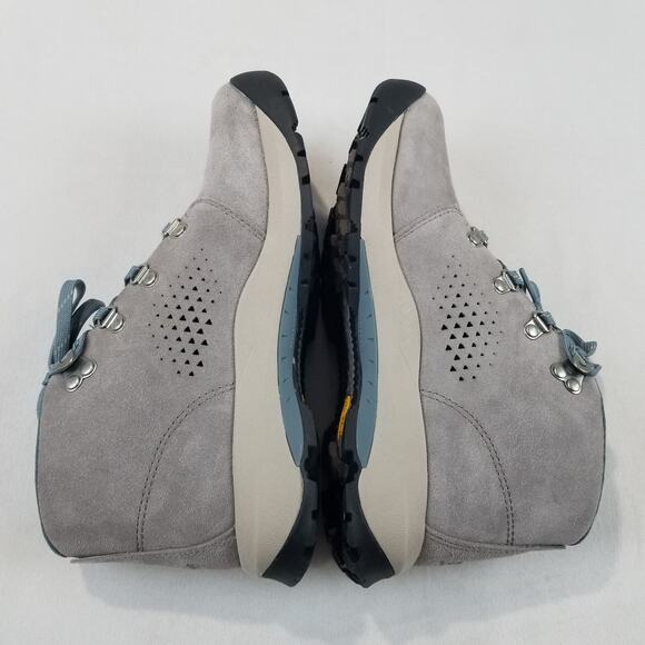 Danner Inquire Mid Boots Women’s 7M Gray Suede Vibram Waterproof Hiking 64507 - Picture 1 of 10